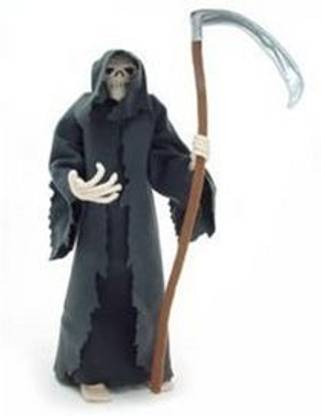 Toy Vault Monty Python Grim Reaper Poseable 14Inch Halloween Plush