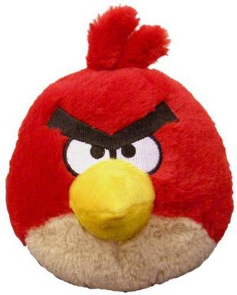 Angry Birds 5" Basic Plush Red Bird  - 5 inch