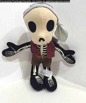 DISNEY Parks Pirates of the Caribbean Skeleton Plush Doll  - 9 inch