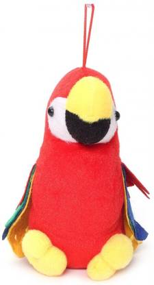 Tickles Macau Parrot  - 8 inch