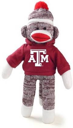 Plushland Texas A&M Sock Monkey Beanie