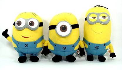 Despicable Me 2 Plush 9" Minion Doll Set Featuring Timdave And Stuart