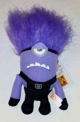 Despicable Me 2 Evil Minion 65 Inch Purple One Eye Plush Me2