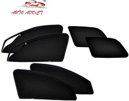 AuTO ADDiCT Side Window, Rear Window Sun Shade For Tata Safari