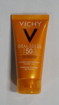 Vichy Sunscreen - SPF 50 PA++ Capital Soleil Mattifying Face Fluid Dry Touch