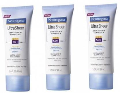 NEUTROGENA Sunscreen - SPF 50 PA+++ Ultra sheer Dry-Touch sunblock