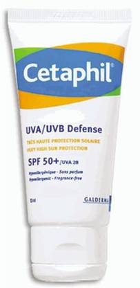Cetaphil Sunscreen - SPF 50 PA++ Uva/Uvb Defense