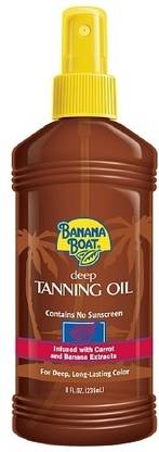 Banana Boat Sunscreen - SPF 50 PA+++ Deep Tanning Oil Spray