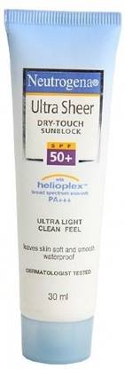 NEUTROGENA Sunscreen - SPF 50 PA+++ Ultra Sheer Dry-Touch Sunblock