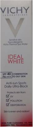 Vichy Sunscreen - SPF 50 PA+++ Ideal White Anti-Sun Spots Daily Ultra Block