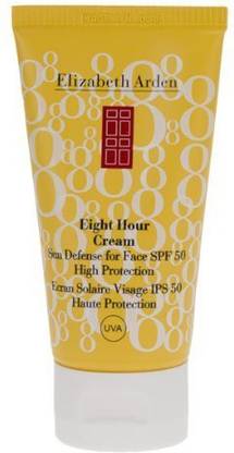 ELIZABETH ARDEN Sunscreen - SPF 50 PA+ Arden Eight Hour Cream Sun Defense For Face SPF 50, 1.7 Fl Oz/50ml
