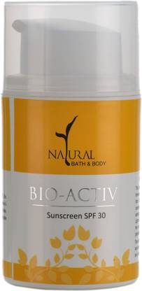 Natural Bath & Body Sunscreen - SPF 30 PA+++ Sunscreen