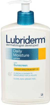 Lubriderm Sunscreen - SPF 50 PA+++ Daily Moisture Lotion Moisturizer with Sunscreen