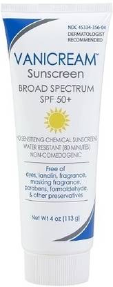 Vanicream Sunscreen - SPF 50 PA+++ Sunscreen