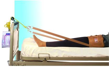 VISSCO Medipedic Pelvic Traction Kit With Weight Bag UN Back / Lumbar Support