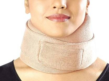 VISSCO Cervical Collar with Front Closure - Medium (Semi Soft) Neck Support