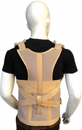 वंडर केयर Dorsolumbar Posture Corrector Spinal Scoliosis Brace Belt बैक सपोर्ट
