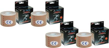 A-TAPE Kinesiology Tape (Pack of 4) Kinesiology Tape