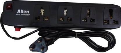 ALLEN Surge Supressor Extension Cord 4  Socket Extension Boards