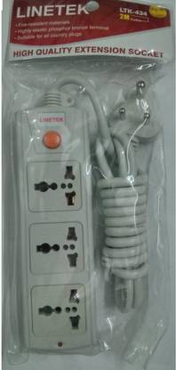 Linetek LTK-434 Power 3  Socket Extension Boards