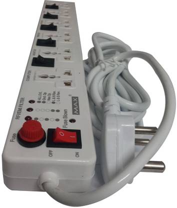 MAX cat 912 extension board spike guard 5 METERS 6  Socket Extension Boards