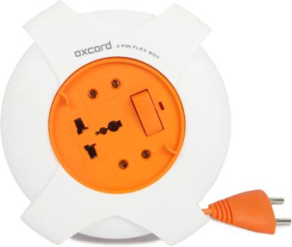 Oxcord 2Pin 8Y Flex Box with 1 International Socket 3  Socket Extension Boards