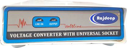 Rajdeep Voltage converter Reverse 110v to 220v 1000 watts 1  Socket Extension Boards