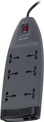 Belkin 6 Socket Surge Protector (F9S623vzb)