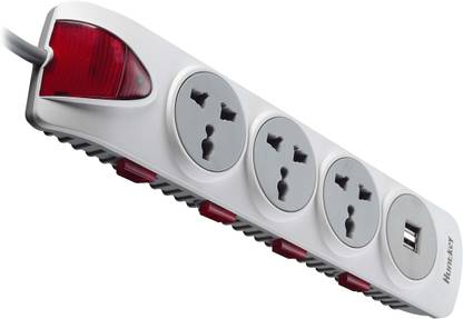 Huntkey PZB 404 ��� sockets with (Dual USB Charging Ports) 4  Socket Extension Boards