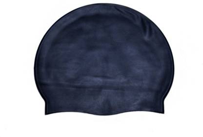 SWIMCART UNISEX PLANE BLACK COLOR Swimming Cap