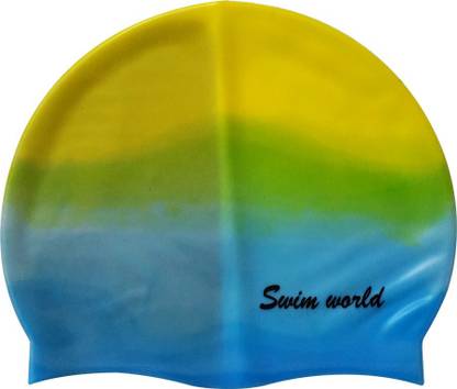 Toygully Multicolor Silicone Swimming Cap