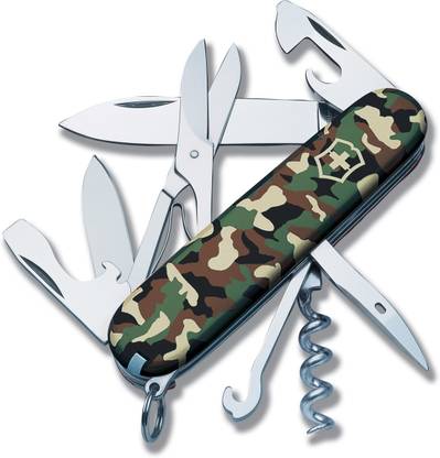 Victorinox Climber Camouflage 14 Function Multi Utility Swiss Knife