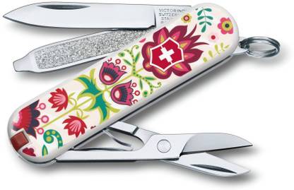 Victorinox Original Classic, Limited Edition, "Happy Folks" 7 Multi-utility Knife