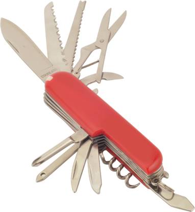 KGB RED0001 14 Function Multi Utility Swiss Knife