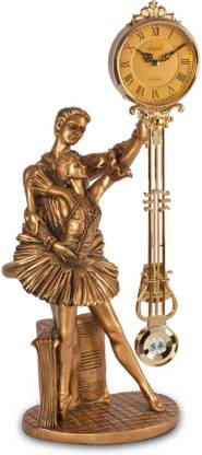 Opal Gold Clock
