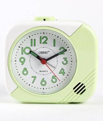 ORPAT Analog Green Clock