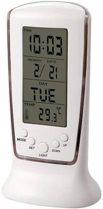 Aptron Digital White Clock