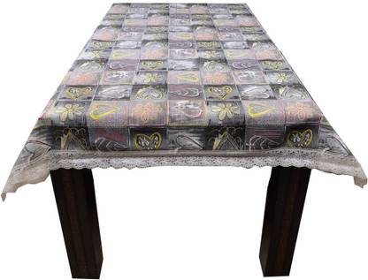 The Trendy PVC (Polyvinyl Chloride) 4 Seater Printed Table Cover