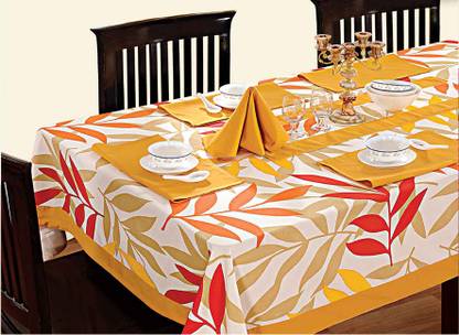 SWAYAM Printed 4 Seater Table Cover