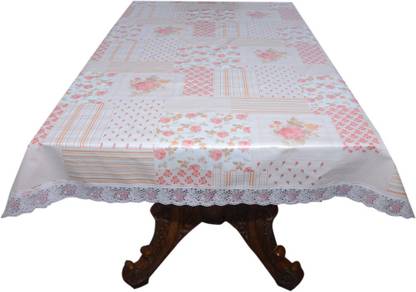 The Trendy PVC (Polyvinyl Chloride) 4 Seater Floral Table Cover