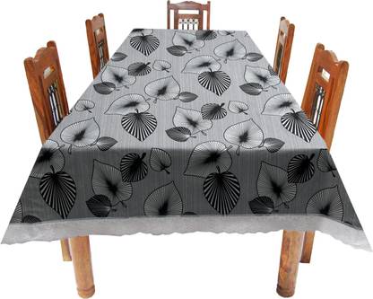 The Trendy PVC (Polyvinyl Chloride) 6 Seater Floral Table Cover