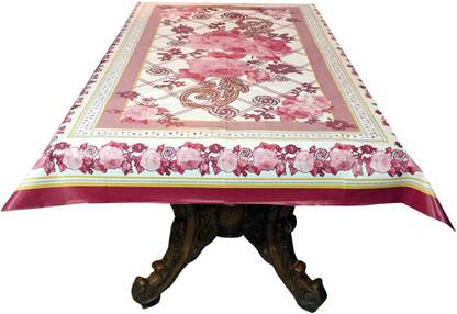 The Trendy PVC (Polyvinyl Chloride) 4 Seater Printed Table Cover