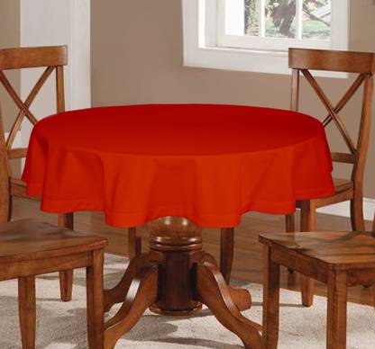Lushomes Solid 6 Seater Table Cover