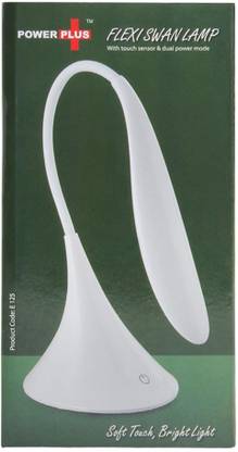 Power Plus Flexi Swan Lamp with touch sensor/battery & USB powered Table Lamp