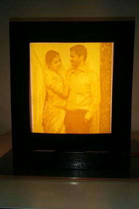D Cube Studio Lithopane Table Lamp
