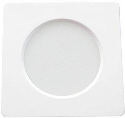 GLITZ Led downlight 6w (Edison Led inside), Square style, COMBO OF 2, 1 year warranty, High Lumens (WARM WHITE (3000K)) Night Lamp
