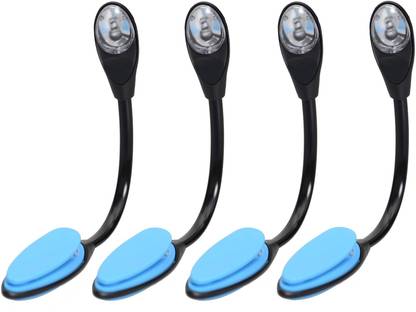 Imported 4 Pcs LED Book Reading Light Table Lamp