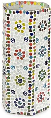 StyleMyWay Handcrafted Mosaic Hyper Rectangular Shaped Table Lamp