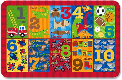 Stephen Joseph Rectangular Pack of 1 Table Placemat