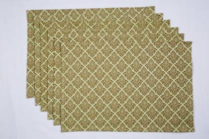 Chromatic Collection Rectangular Pack of 6 Table Placemat